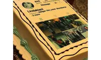 كيك لیندا کیانی به مناسبت يك ميليونی شدنش!