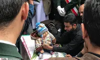 تشییع شهید ۲۵ ساله حادثه تروریستی نیکشهر