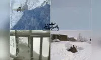 خلخال چند روز بعد از بارش برف سنگین