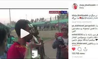پست حمایتی بازیکنان پرسپولیس از حسین ماهینی