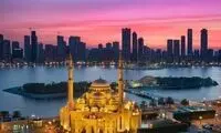 مسجد شارجه در عکس روز نشنال جئوگرافیک