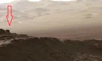 شکار بیگانه فضایی در تصویری از مریخ