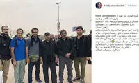 پرویز پرستویی در پیاده روی اربعین