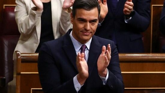 رای مثبت پارلمان اسپانیا به پدرو سانچز