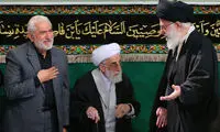 عکس: شب‌ اول عزاداری در حضور رهبر انقلاب