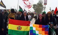 دو خبرنگار آمریکای جنوبی در پیاده‌روی اربعین