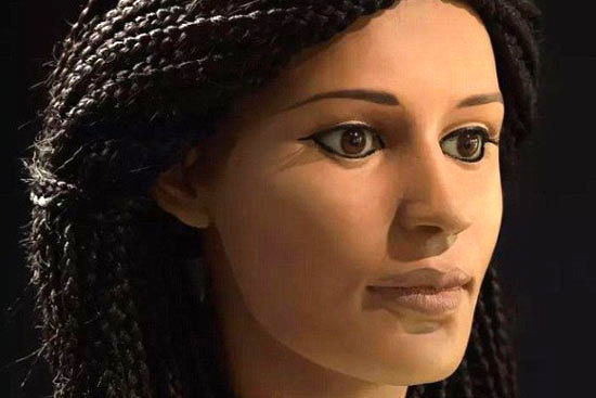 بازسازی چهره مومیایی 2000 ساله