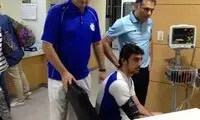 رحمتی در بیمارستانی در سئول +عکس