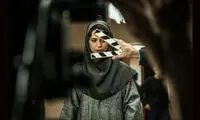 غزل شاکری جلوی دوربین «سارا و آیدا»