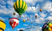 لحظه سقوط وحشتناک بالن تفریحی با 21 مسافر