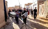 آیین نخل‌برداری در میبد یزد