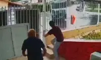 نجات معجزه‌آسای مرد جوان از تصادف با تریلی