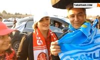 کل کل مادر و دختر پرسپولیسی با پدر استقلالی