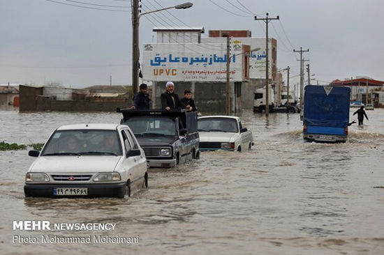 خطر سیل در گلستان برطرف شد