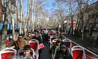 اتوبوس گردشگری در تهران