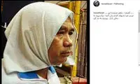 واکنش رضا عطاران به روسری سر کردن مربی مرد تایلندی