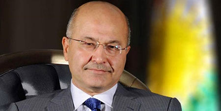 «برهم صالح» نامزد ریاست جمهوری عراق شد