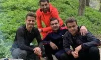 طبیعت‌گردی بیرانوند و وریا در اوج درگیری‌ها