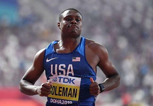 کولمن قهرمان دوی ۱۰۰ متر جهان شد