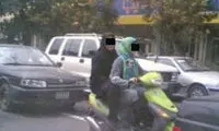 دستگیری دختران موتور سوار در دزفول
