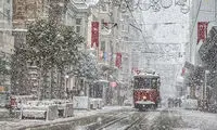 نمایی زیبا از شهر‌های مدفون شده زیر برف در ترکیه