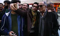 عکس سلفی هنردوستان با عباس کیارستمی