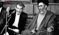 عکسی تاریخی از دیدار استاد شهریار با رهبر انقلاب