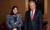استوارنامه سفیر ایران، تقدیم رئیس‌جمهوریِ فنلاند شد