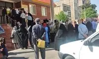 تصاویرِ ازدحام سالمندان برای تزریق واکسن کرونا