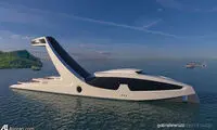 ابرقایق تفریحی با عرشه معلق