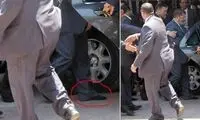 آقای رئیس جمهور پابرهنه در حال فرار!+عکس