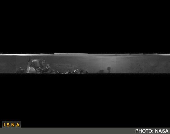 اولین تصاوير 360 درجه "كنجكاوی" از مريخ