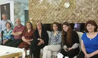 دیدار فائزه هاشمی با عضو ارشد فرقه بهائیت