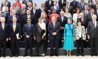 عکس یادگاری شاهزاده سعودی با منافقین