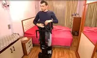 معلولان به کمک این دستگاه می توانند بایستند