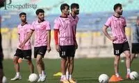 شادترین تمرین پرسپولیس؛ نارنجی، سبز و صورتی!