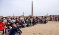 جشن نوروزی در کوره آجرپزی