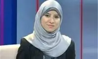 سخنگوی زن «فلسطین» +عکس