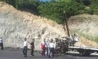 ۵ کشته در تصادف اتوبوس و سمند