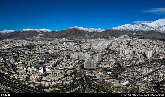 عکس: تهران هم کوه دارد...!