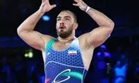 امیرحسین زارع باز هم در کشتی تاجگذاری کرد 