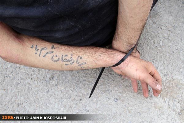 عکس؛ دستگیری اراذل و اوباش در مشهد