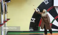 تصاویری از مسابقه دارت هنرمندان پیشکسوت