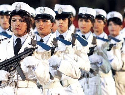 عکس: زنان پلیس در الجزایر