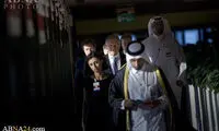 عکس: نشست کری، لاوروف و جبیر در دوحه