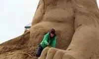 تصاویری از فستیوال مجسمه های شنی