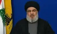 حسن نصرالله: انبار موشکی در بندر بیروت نداشتیم