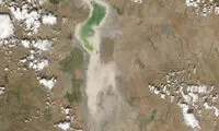 عکس: این حال و روز دریاچه ارومیه است