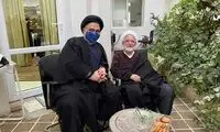 ابطحی به دیدار مهدی کروبی رفت