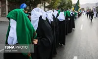 ورود نمادین کاروان حسینی به کربلا